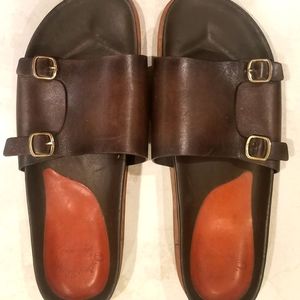 Rare Santoni brown sandals